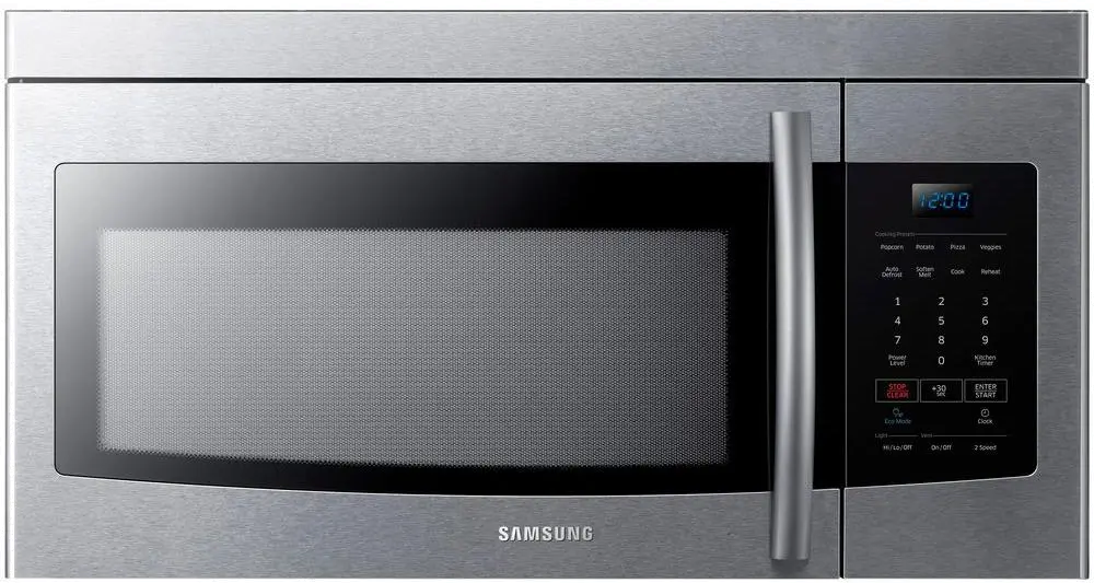 ME16K3000AS Samsung Over the Range ME16K3000 Microwave - 1.6 cu. ft. Stainless Steel-1