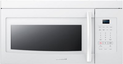 Samsung 1 6 Cu Ft Over The Range Microwave Oven White Rc Me16k3000aw Samsung 1 6 Cu Ft Over The Range Microwave Oven White