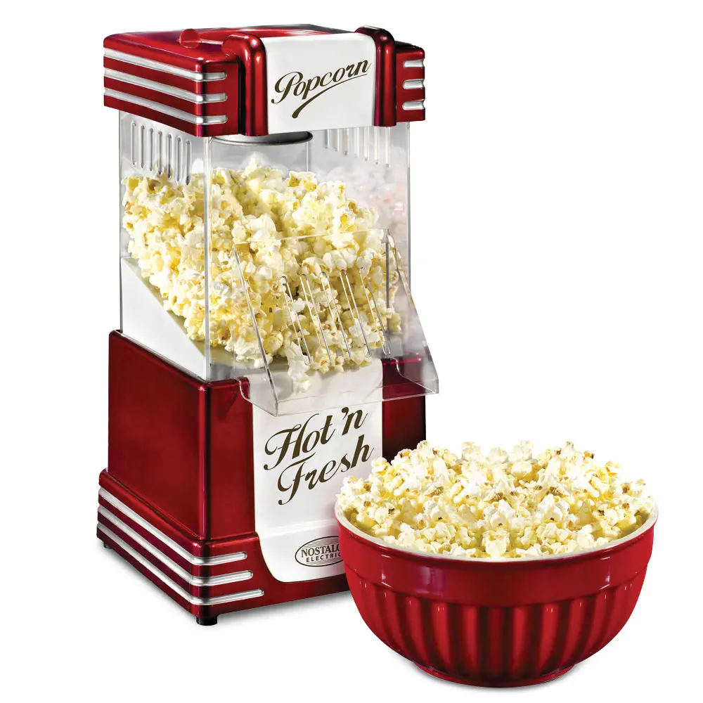 Retro-Style Hot Air Popcorn Popper-1