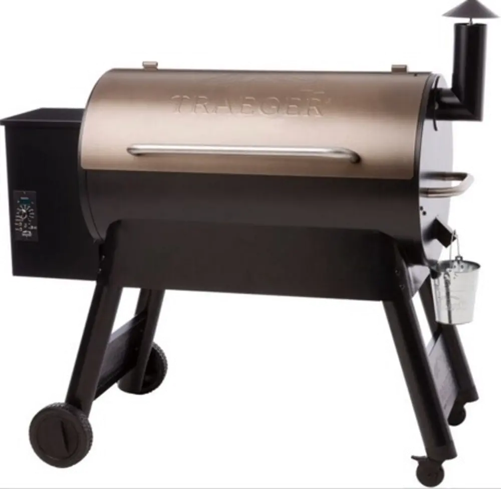 TFB88PZB,34-BRONZE Traeger Pro Series 34 Bronze Pellet Grill-1