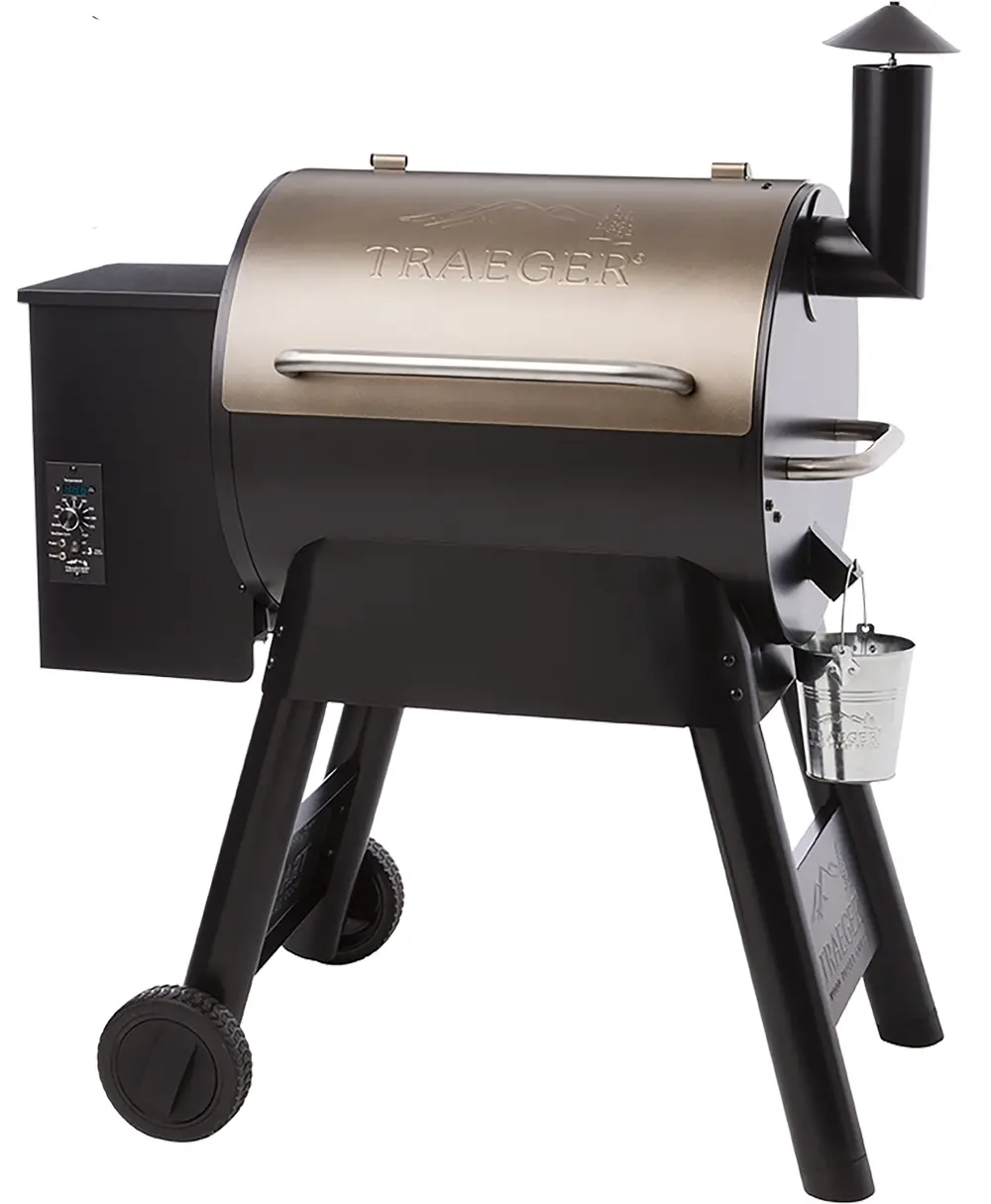 TFB57PZB,22-BRONZE Traeger Pro Series 22 Pellet Grill-1