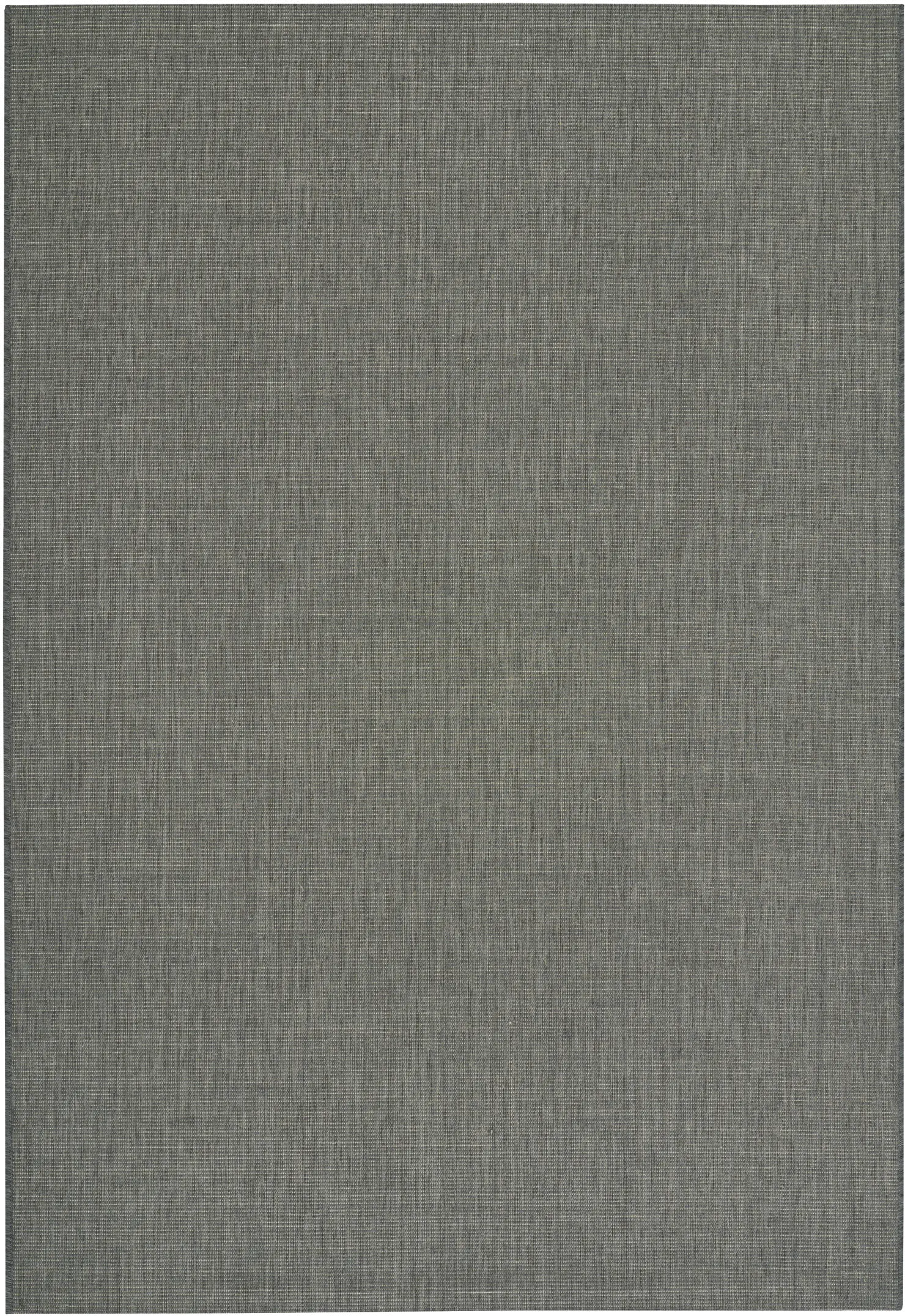 8 x 11 Large Charcoal Gray Indoor-Outdoor Rug - Weatherwise