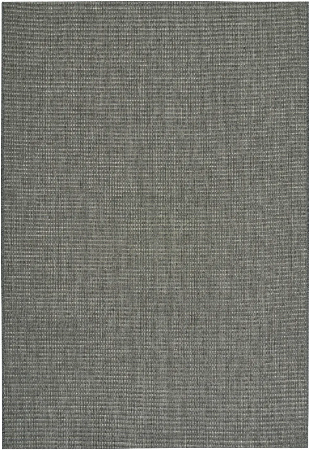 4774300811 8 x 11 Large Charcoal Gray Indoor-Outdoor Rug - Weatherwise-1