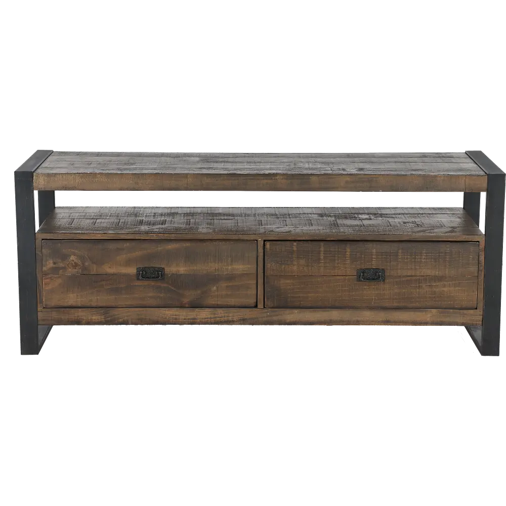 Homestead Distressed Brown 64  TV Stand-1