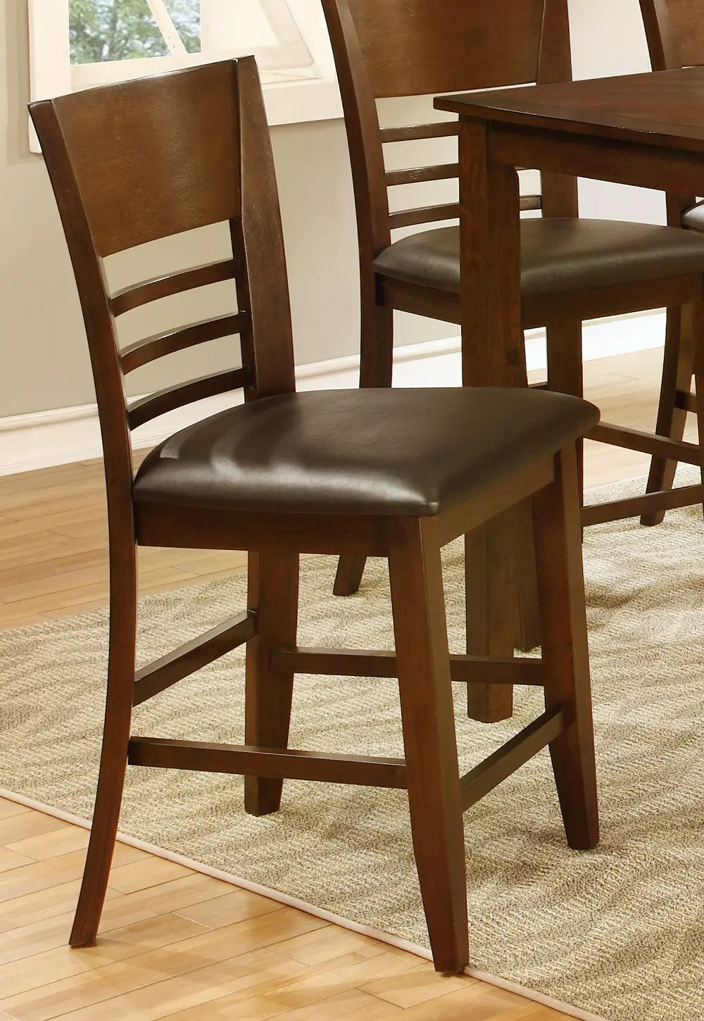 Brown Cherry Counter Stool - Colin Collection-1