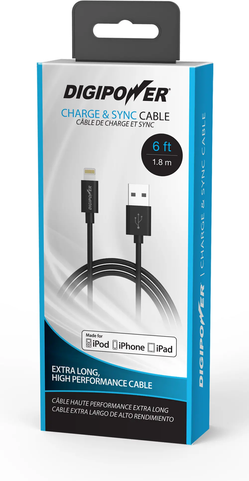 PD-LDCB6 DigiPower 6 Foot Lightning Cable-1