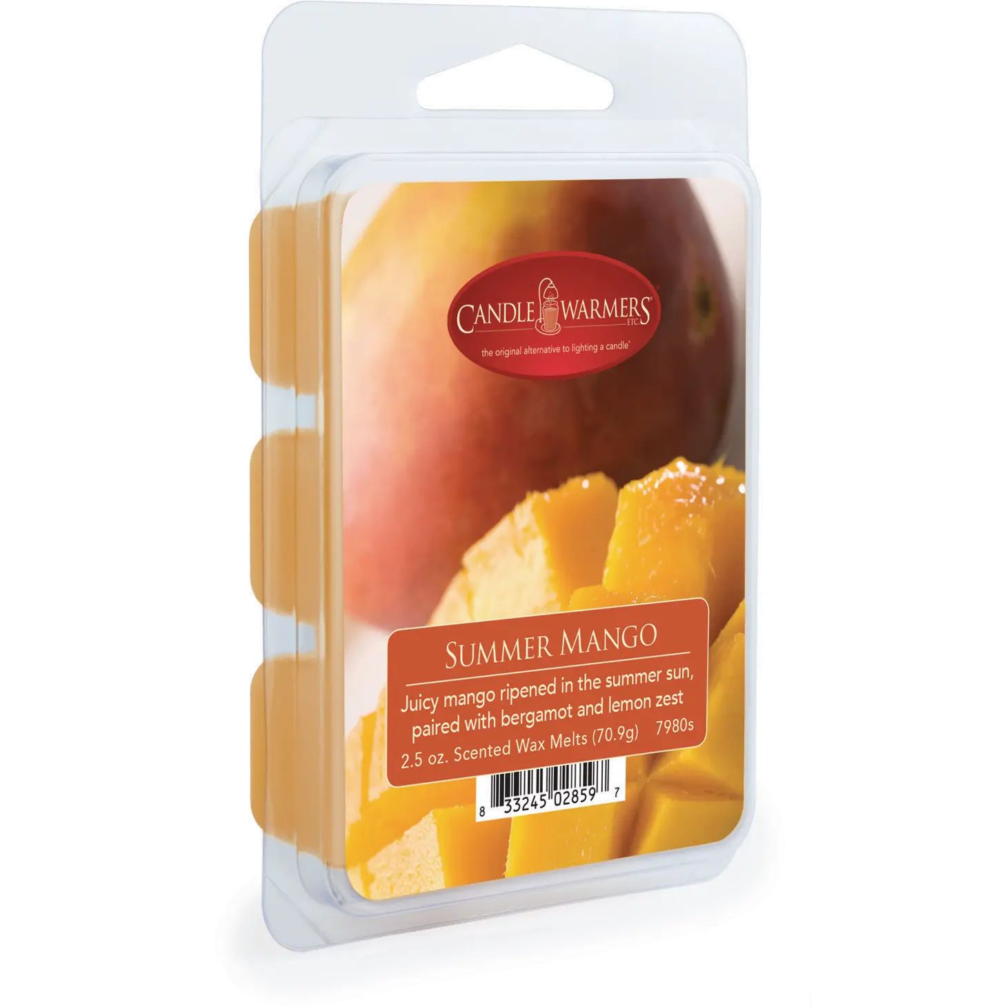 Summer Mango 2.5oz Wax Melt-1