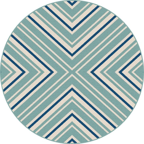 Rc Willey S Round Area Rugs For Your Living Room Page 2 Gct1023 8rnd 8 Round Blue And Aqua Indoor Outdoor Rug Garden City