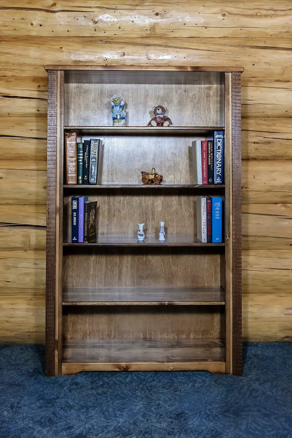 Homestead Rustic Bookcase-1