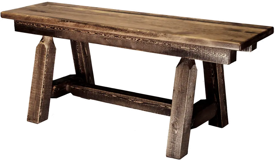 MWHCPSB6SL Homestead Plank Style Bench (6 Foot) sku MWHCPSB6SL