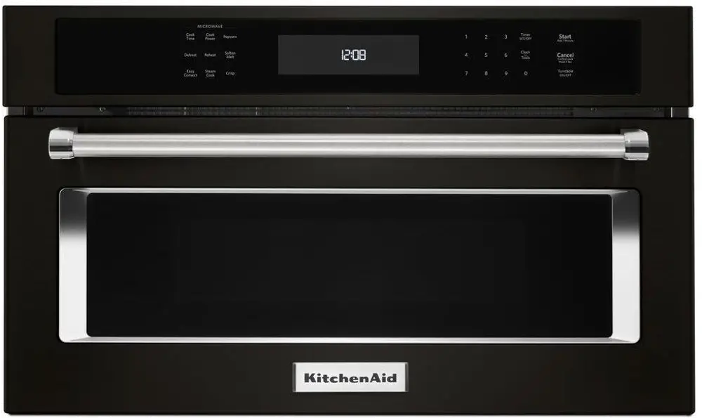 KMBP100EBS KitchenAid Built-in Microwave - 1.4 cu. ft. Black Stainless Steel-1