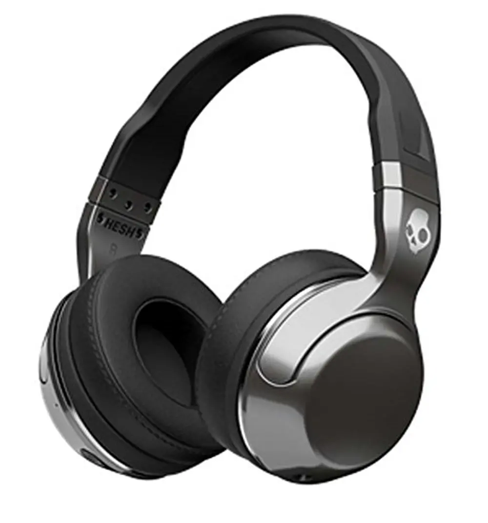 S6HBHY-516 Skullcandy Hesh 2 Bluetooth Wireless Headphones w/ Mic - Black/Silver-1