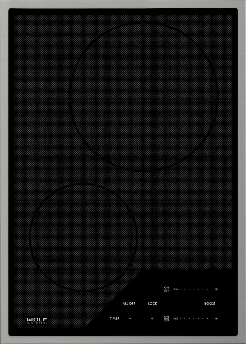 CI152T/S Wolf 15 Inch Transitional Induction Cooktop - Stainless Steel-1
