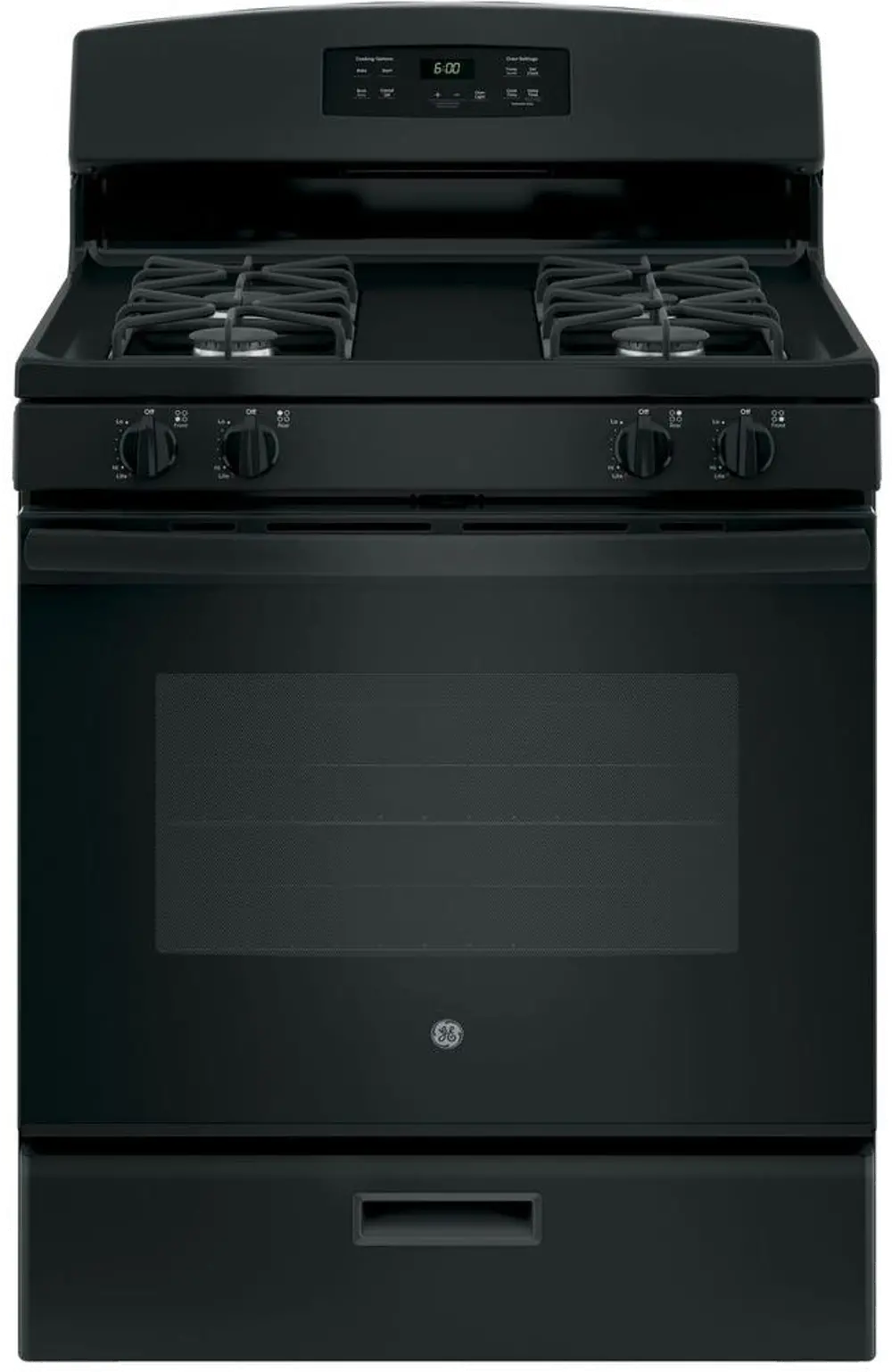 JGBS60DEKBB GE 4.8 cu ft Gas Range - Black-1