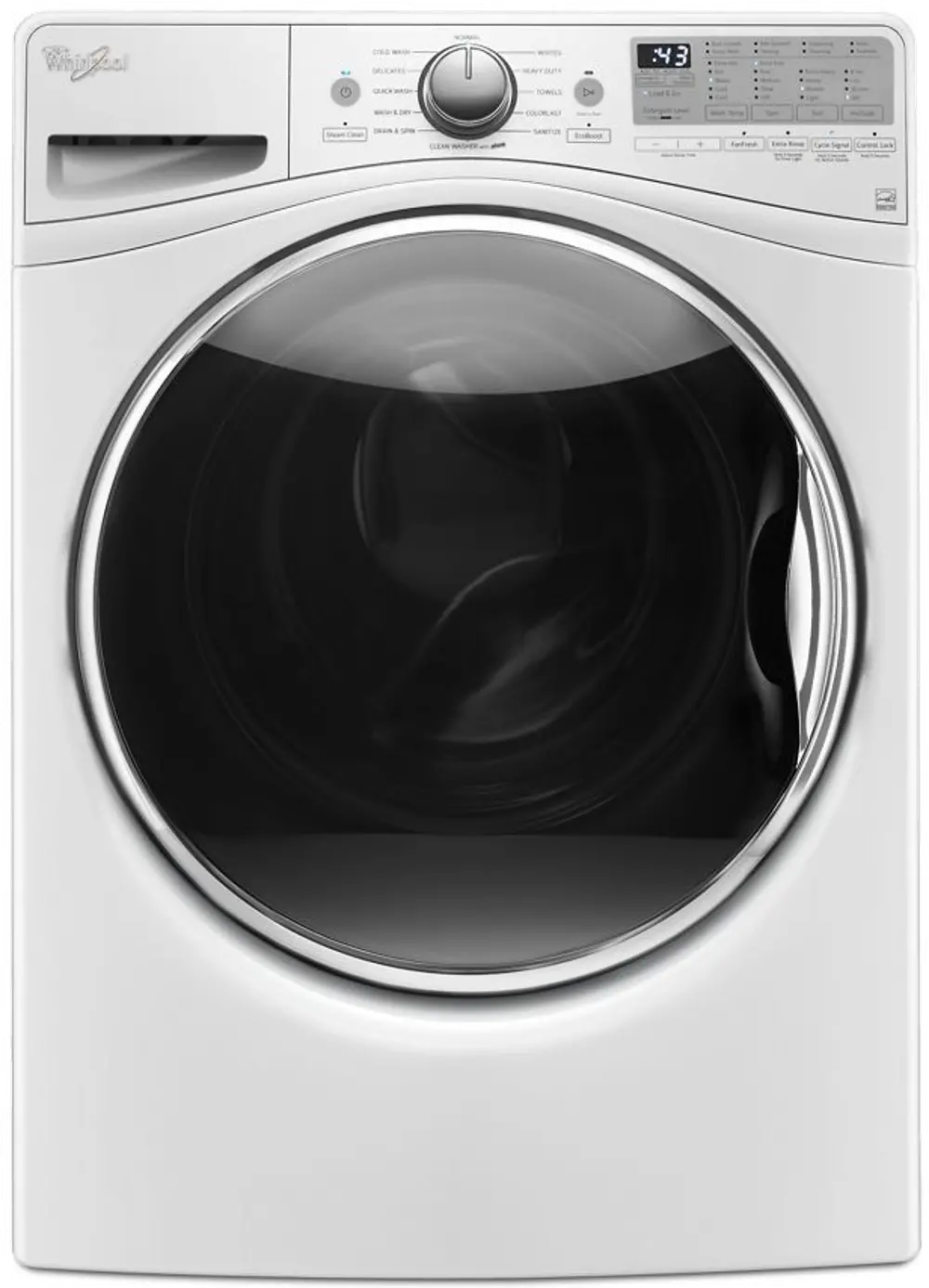 WFW92HEFW Whirlpool Load and Go Washer - 4.5 cu. ft. White-1