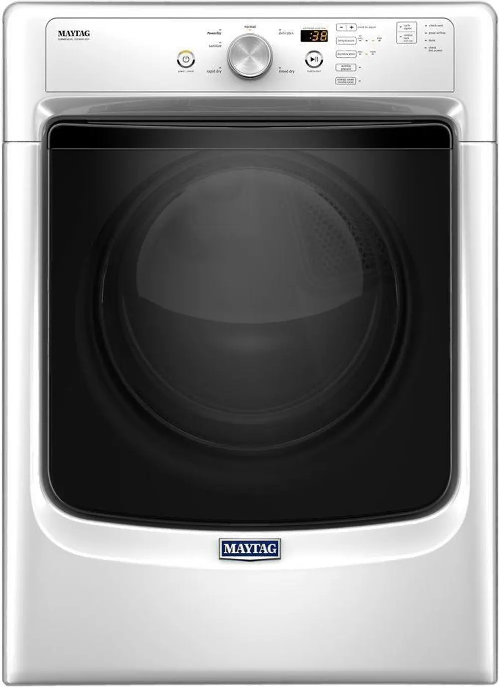 MED3500FW Maytag Electric Dryer - 7.4 cu. ft. White-1