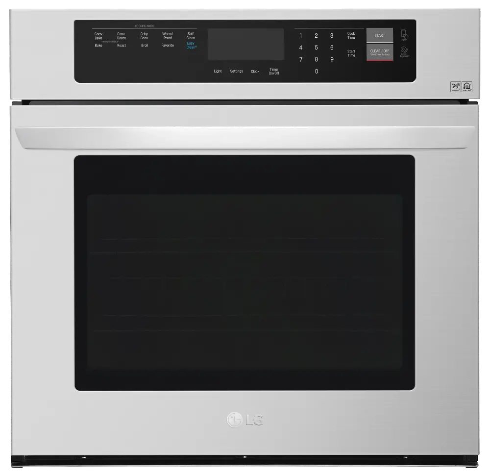 LWS3063ST LG 4.7 cu ft Single Wall Oven - Stainless Steel 30 Inch-1