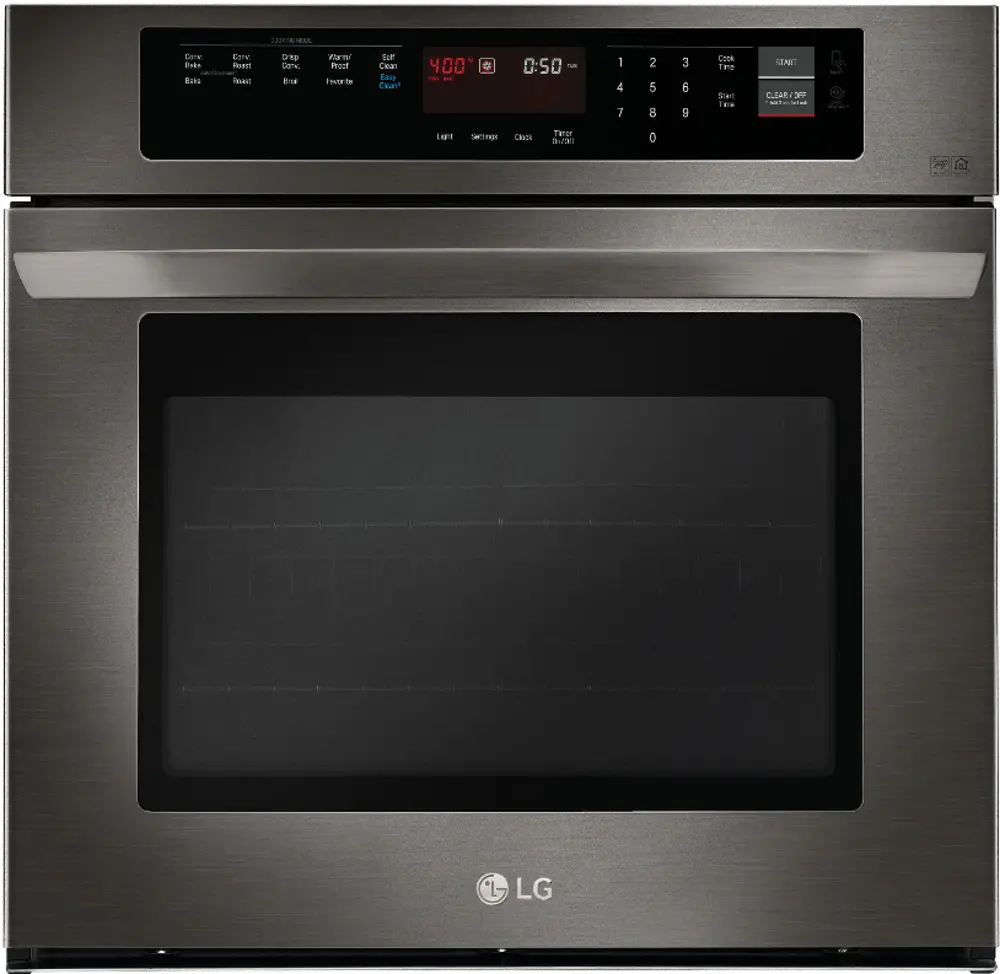 LWS3063BD LG 4.7 cu ft Single Wall Oven - Black Stainless Steel 30 Inch-1
