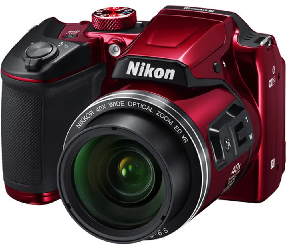 COOLPIX-B500,RED Nikon COOLPIX B500 Red 16MP Compact Digital Camera-1
