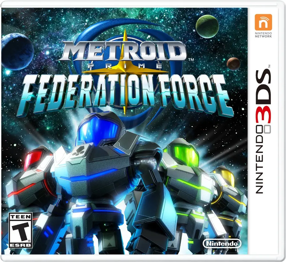 3DS CTR P BCAE Metroid Prime: Federation Force - Nintendo 3DS-1