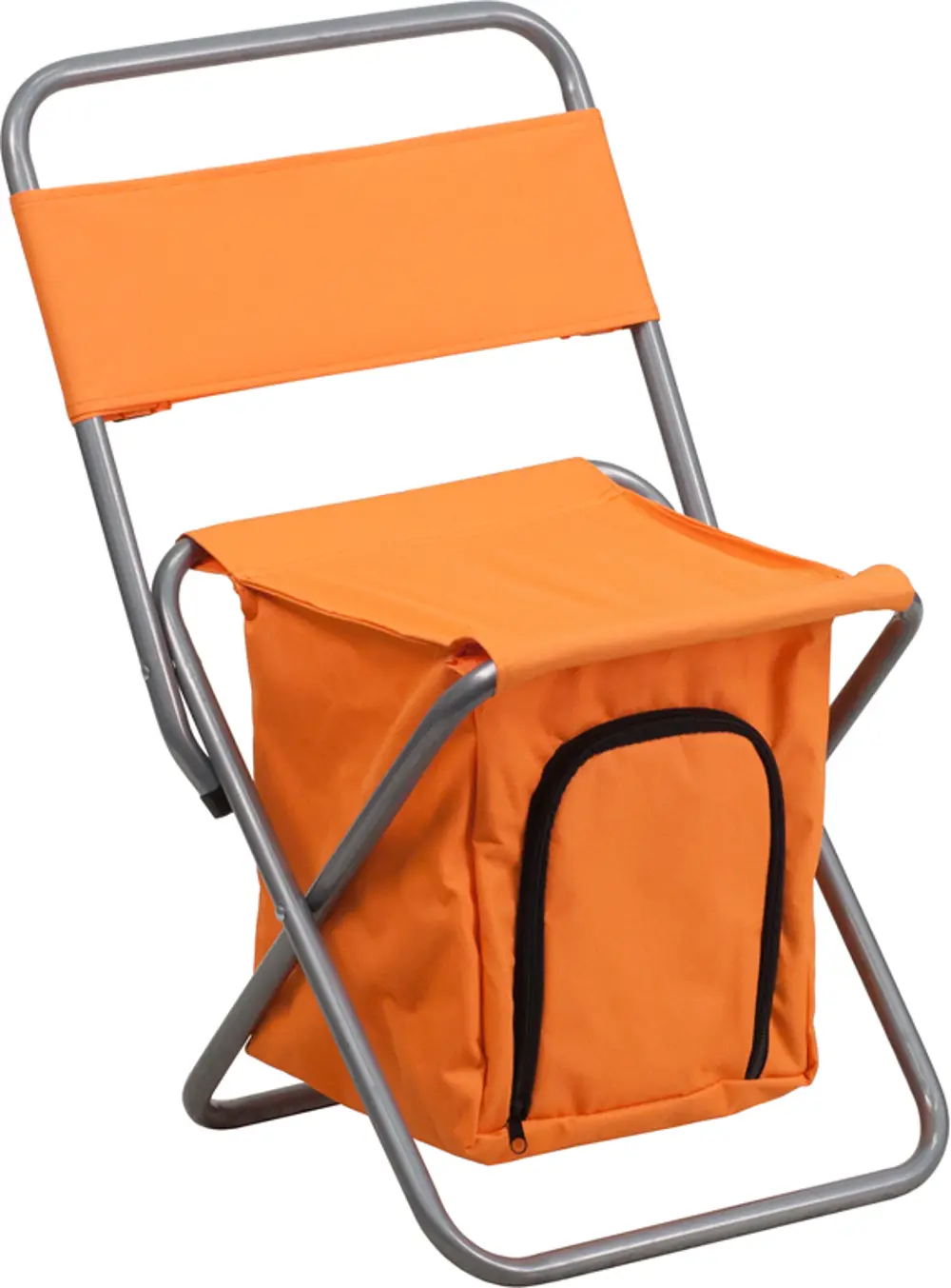 Kids Orange Folding Camping Chair-1