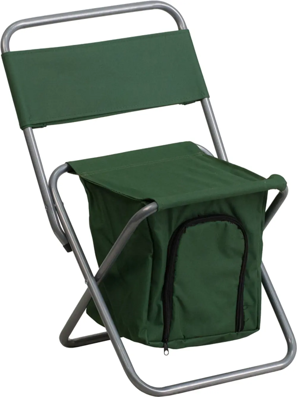 Kids Green Folding Camping Chair-1