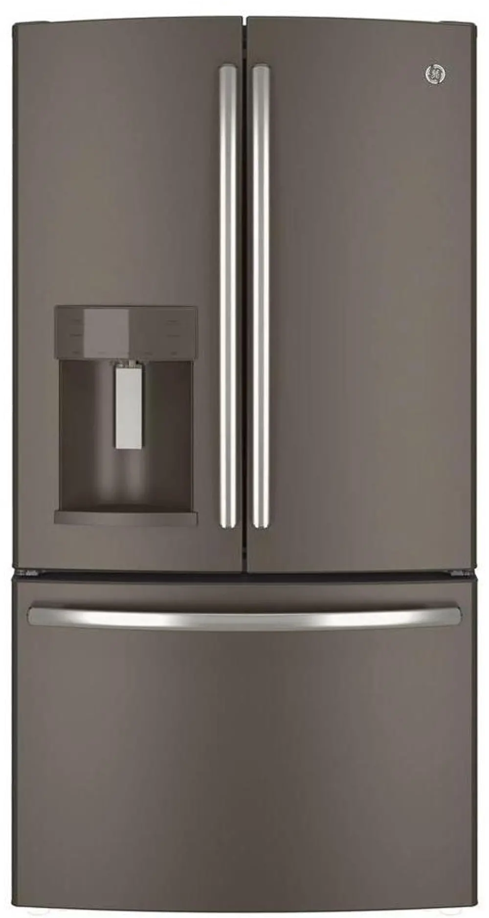GFE28GMKES GE 27.8 cu ft French Door Refrigerator - Slate-1