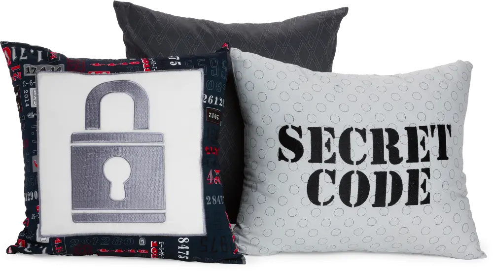 Beddy's Secret Code Pillow Collection-1