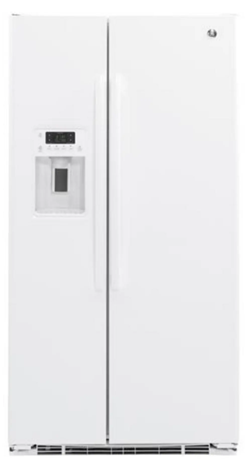 GZS22DGJWW GE White Side-by-Side Refrigerator - 24 Inch-1