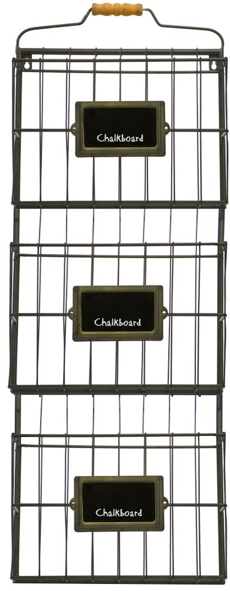 Triple Metal File Holder with Chalkboard Labels | RC Willey Furniture Store