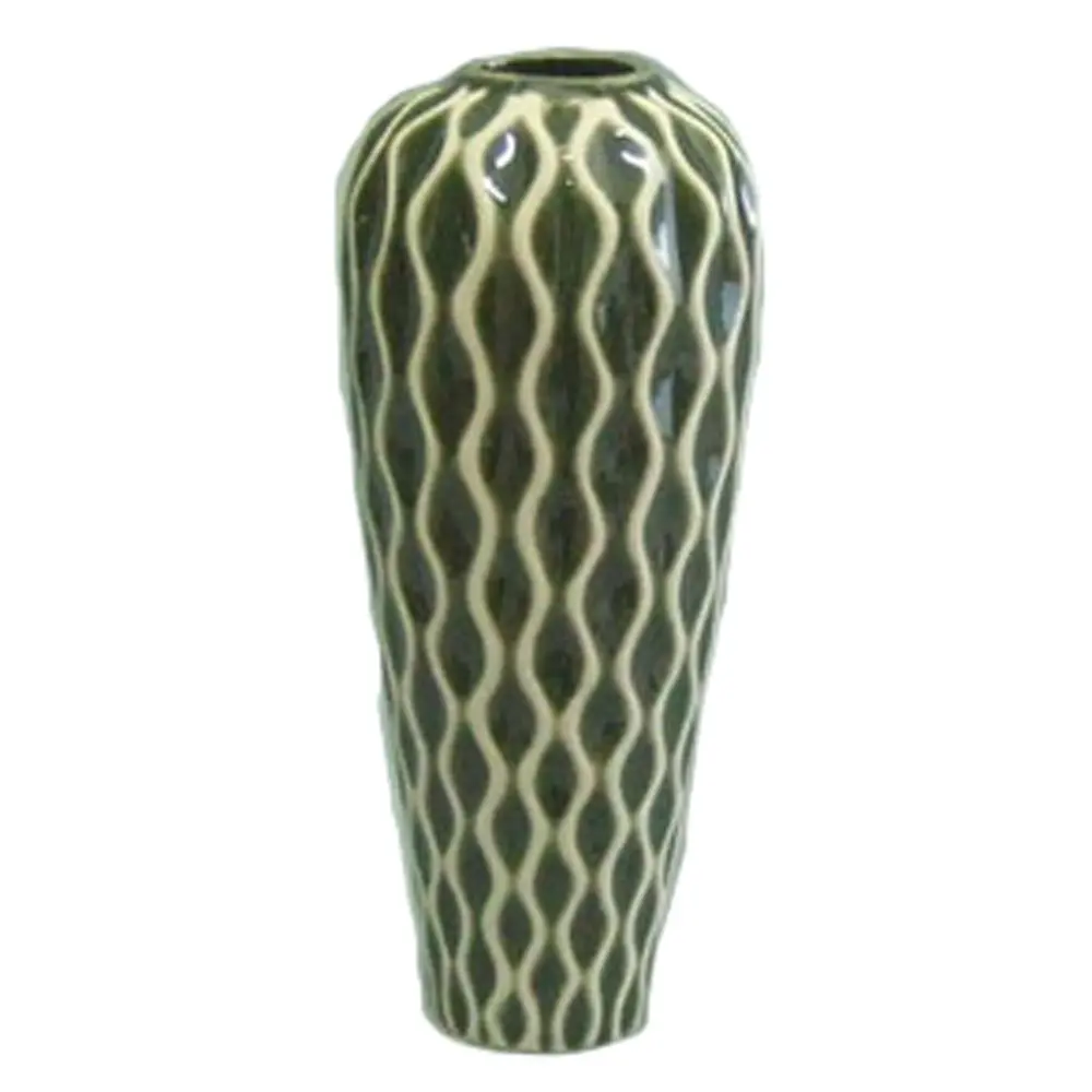 10 Inch Green Gourd Vase-1