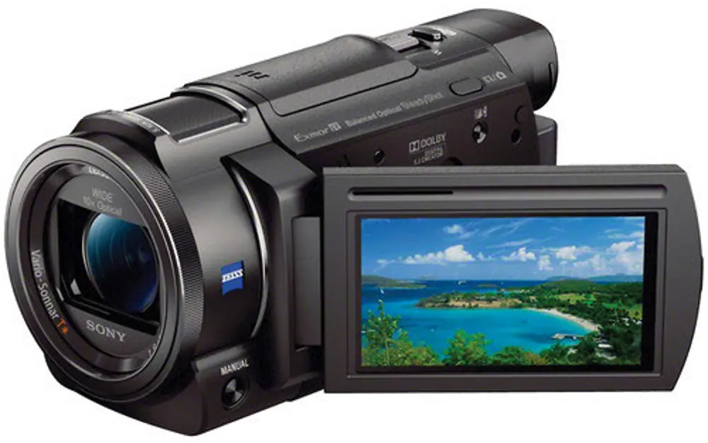 FDR-AX33/B Sony AX33 4K Handycam with Exmor R CMOS sensor-1