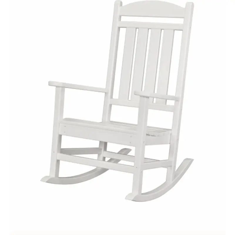 White Outdoor Porch Rocker