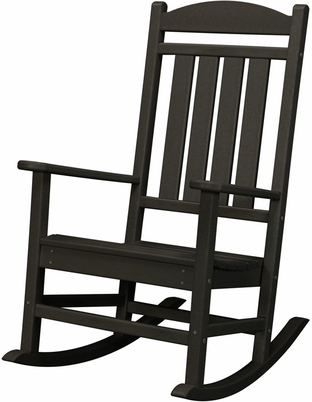 Black Outdoor Porch Rocker - Rocker