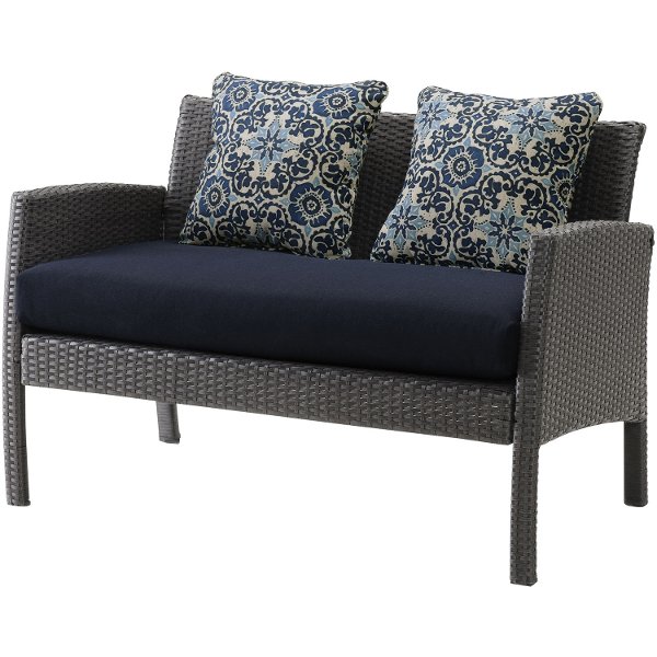 Patio Furniture Outdoor Rc Willey Chel 6pc Nvy Navy 6 Piece Outdoor Patio Furniture Set Chelsea