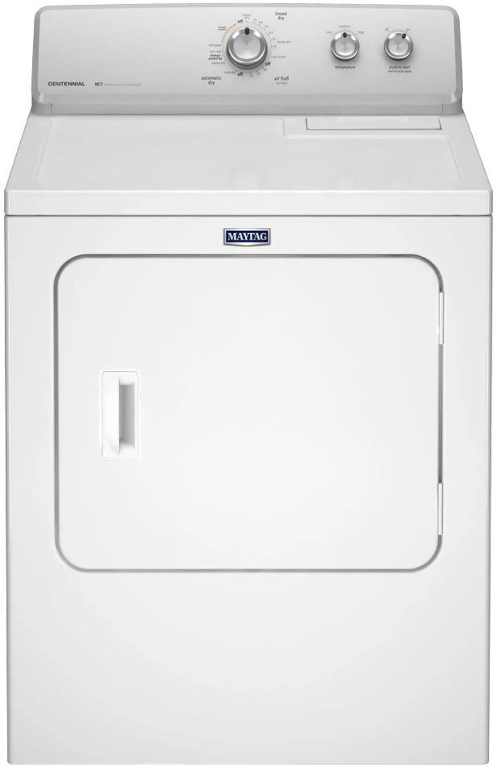 MEDC215EW Maytag  7.0 cu. ft. Large Capacity Electric Dryer - White-1