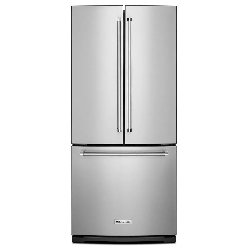 KRFF300ESS KitchenAid French Door Refrigerator - 30 Inch Stainless Steel-1