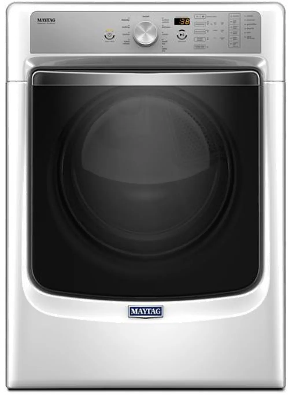 MED8200FW Maytag Electric Dryer with PowerDry - 7.4 cu. ft. White -1