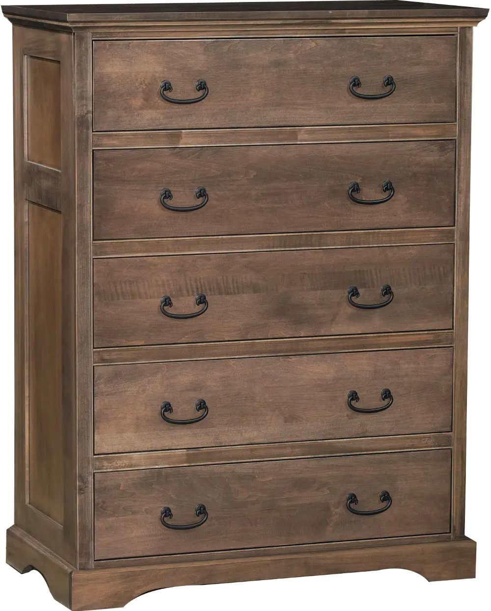 Driftwood Brown Classic Chest of Drawers - Amish-1
