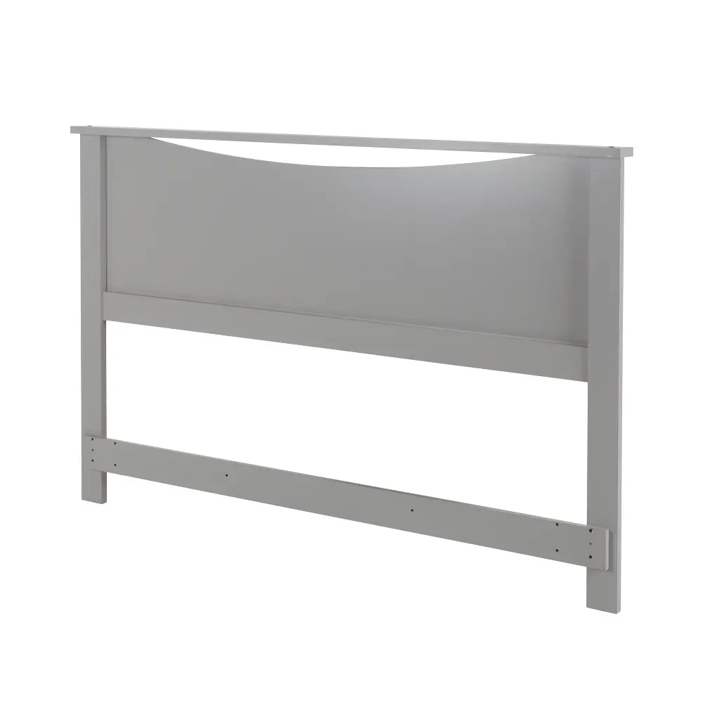 10108 Soft Gray Full/Queen Panel Headboard - Step One-1