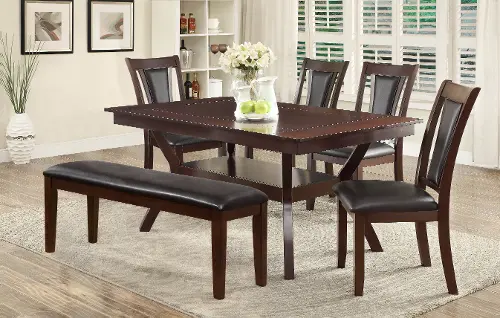 Cherry dining bench discount