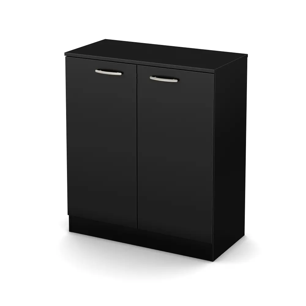 10179 Black Small Storage Cabinet - Axess-1