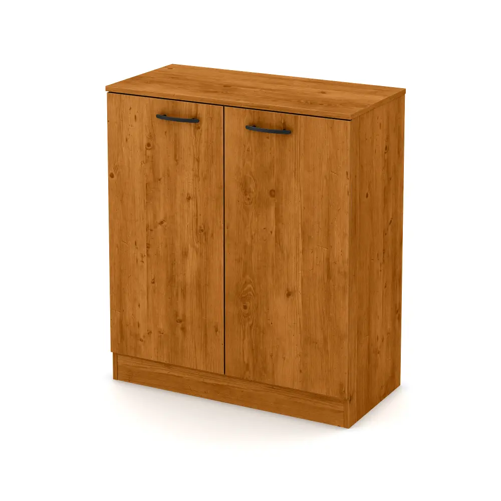 10188 Country Pine Small Storage Cabinet - Axess -1