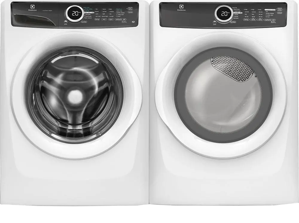 KIT Electrolux Front Load Washer and Gas Dryer Set - White-1