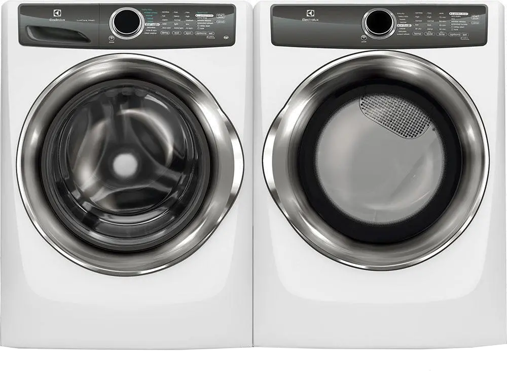 KIT Electrolux Washer and Electric Dryer Set - White-1