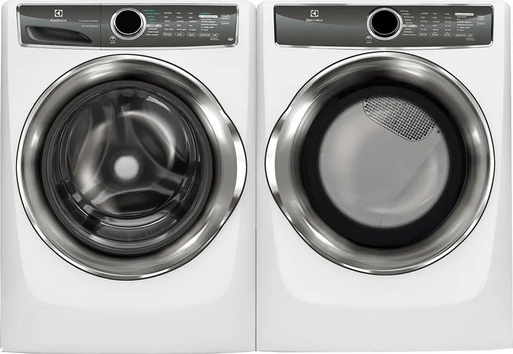 KIT Electrolux Front Load Washer and Dryer Set with SmartBoost - White Electric-1