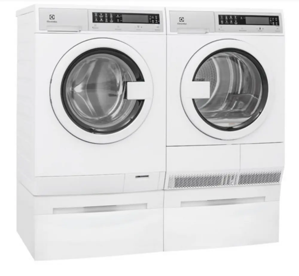 KIT Electrolux White Compact Laundry Pair-1