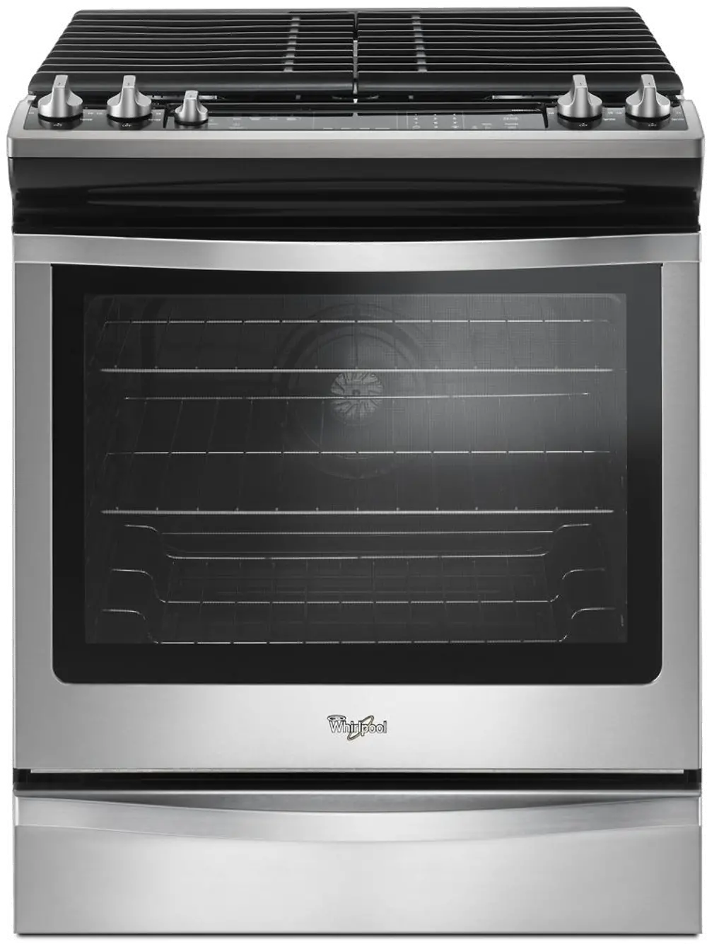 WEG745H0FS Whirlpool 5.8 cu ft Gas Range - Stainless Steel-1