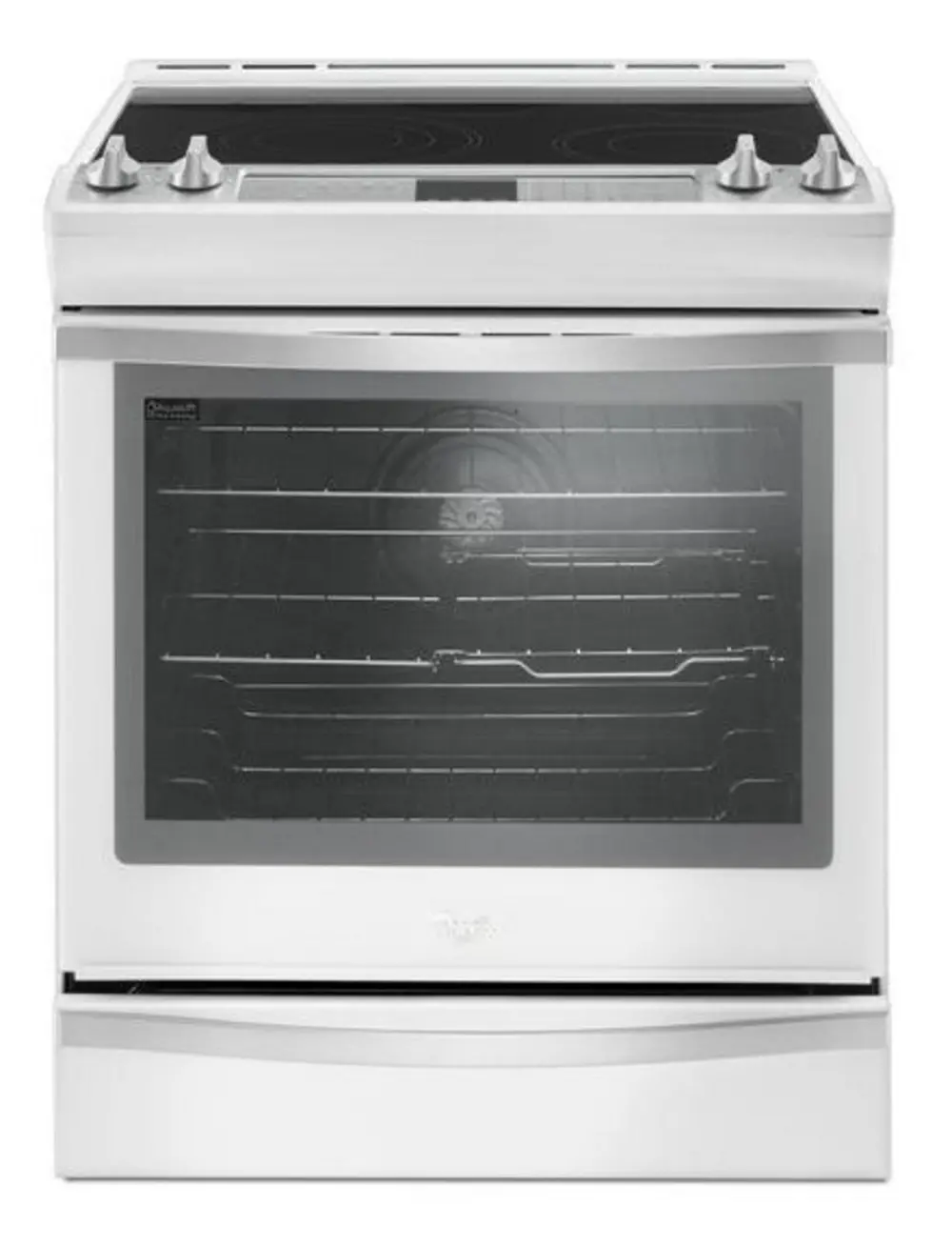 WEE745H0FH Whirlpool Electric Range - 6.4 cu. ft. White-1