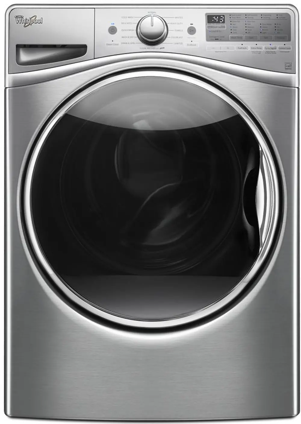 WFW92HEFU Whirlpool Front Load Washer - 4.5 cu. ft. Silver-1